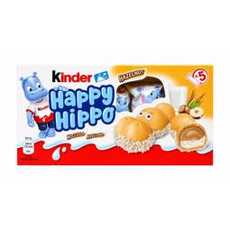 Kinder Happy Hippo Hazelnut Wafer Cookies 1