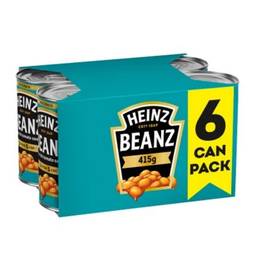 Heinz Baked Beans, 6-Pack 1