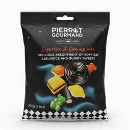 Pierrot Gourmand French Licorice and Gummy Mix 1