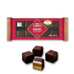 Lambertz Dark Chocolate Gingerbread Domino Cubes 1
