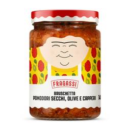 Fragassi Dried Tomato, Olive and Caper Bruschetta Spread 1