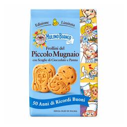 Mulino Bianco Chocolate & Cream Cookies Piccolo Mugnaio 1