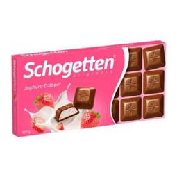 Schogetten Strawberry Yogurt Chocolate Bar 1