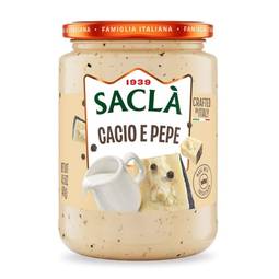 Sacla Cheese & Pepper Cacio E Pepe Pasta Sauce 1