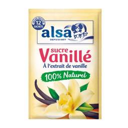 Alsa French Vanilla Sugar, 12 Sachets 1