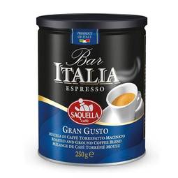 Saquella Gran Gusto Espresso Ground Coffee 1