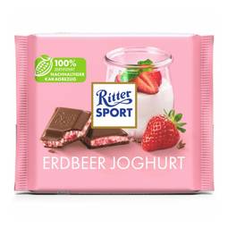 Ritter Sport Strawberry Yogurt Filling Milk Chocolate 1