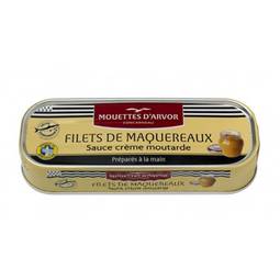 Mouettes D'Arvor French Mackerel Fillets in Dijon Mustard 1