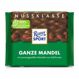 Ritter Sport Milk Chocolate with Whole Almonds 1