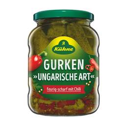 Kuhne Hungarian-Style Pickles with Chili 1