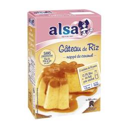 Alsa French Rice Pudding Mix with Caramel Sauce 1
