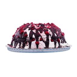 Sara Dolciaria Dark Chocolate & Raspberry Torrone Cake, 20 Slices 1
