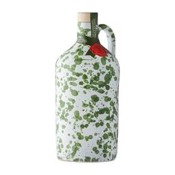 Galantino EVOO in Hand Painted Ceramic, Green Fantasia 1