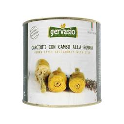Gervasio 100% Italian Roman Style Artichokes with Stem 1