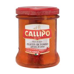 Callipo Yellowfina Tuna Fillets w/ Calabrian Chili Peppers 1