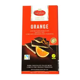 Carstens Dark Chocolate Orange Liqueur Marzipan Bar 1