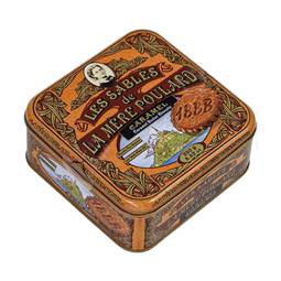 La Mere Poulard French Caramel Sable Cookies in Luxury Tin 1
