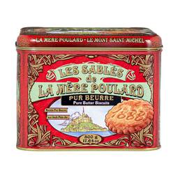 La Mere Poulard French Butter Sable Cookies in Luxury Tin 1