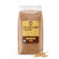 VirgoNatura Organic Italian Semi-Pearled Emmer Farro 1