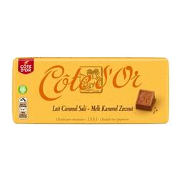Cote D'Or Salted Caramel Milk Chocolate Bar 1