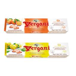 Vergani Soft Nougat with Almonds (Candied Orange & Candied Lemon) 1