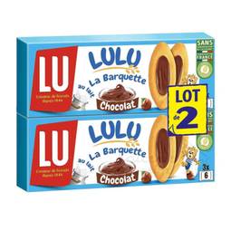 LU French Chocolate Soft Biscuits Barquette 4.2 oz x 2 1