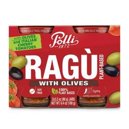 Puli Plant-Based Ragu Sauce with Olives (2-Pack) 1