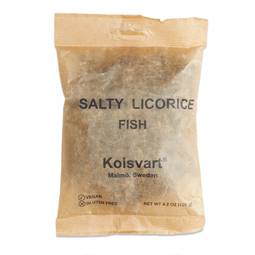 Kolsvart Salty Licorice Swedish Vegan Gummy 1
