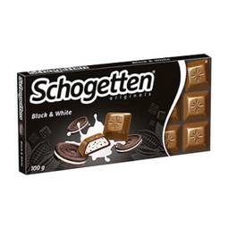 Schogetten Chocolate with Black & White Cookies Filling 1