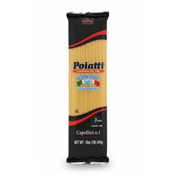 Poiatti Capellini #1, 100% Sicilian Wheat 1