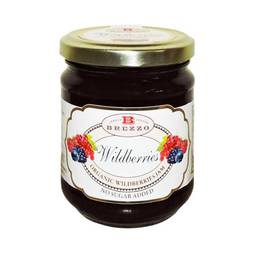 Brezzo Organic Wild Berries Jam, No Sugar Added 1