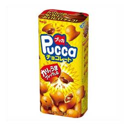 Meiji Pucca Chocolate-Filled Cookies 1