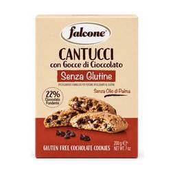 Falcone Gluten-Free Cantucci Cookies with Chocolate Chip 1