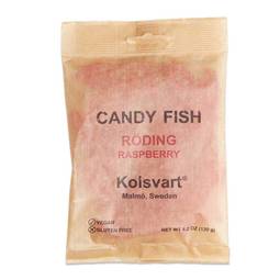 Kolsvart Raspberry Swedish Vegan Gummy 1