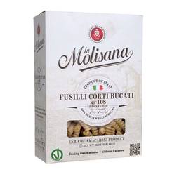La Molisana Fusilli Corti Bucati Pasta #108, 100% Italian Wheat 1