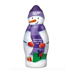 Milka Milk Chocolate Snowman 1