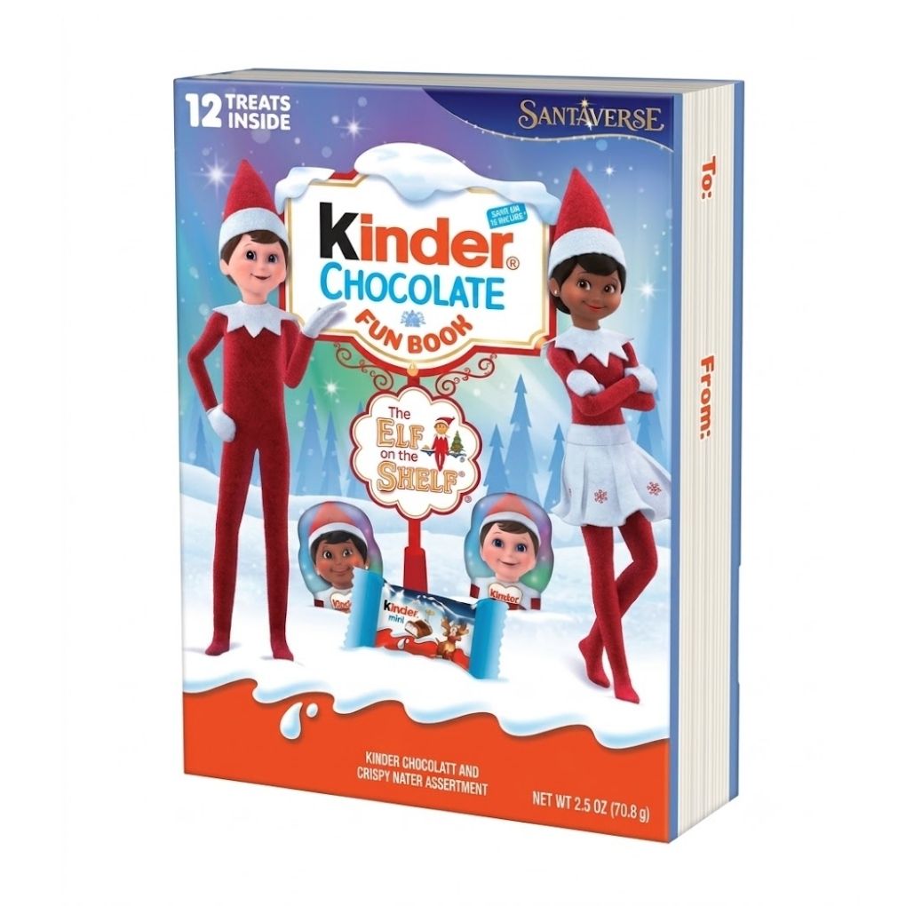 Kinder Chocolate Elf on the Shelf Holiday Funbook 1
