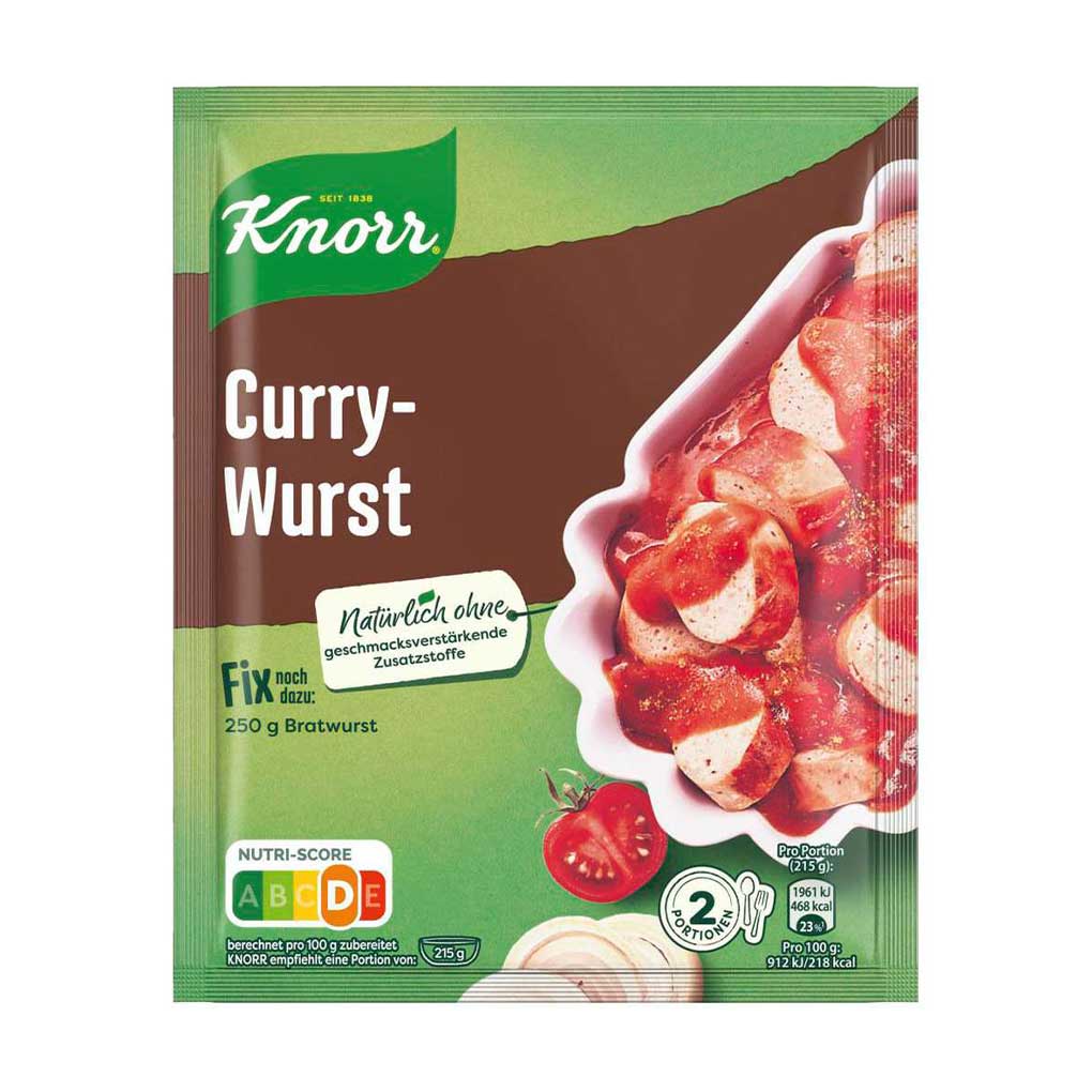 Knorr Currywurst Seasoning Mix 1