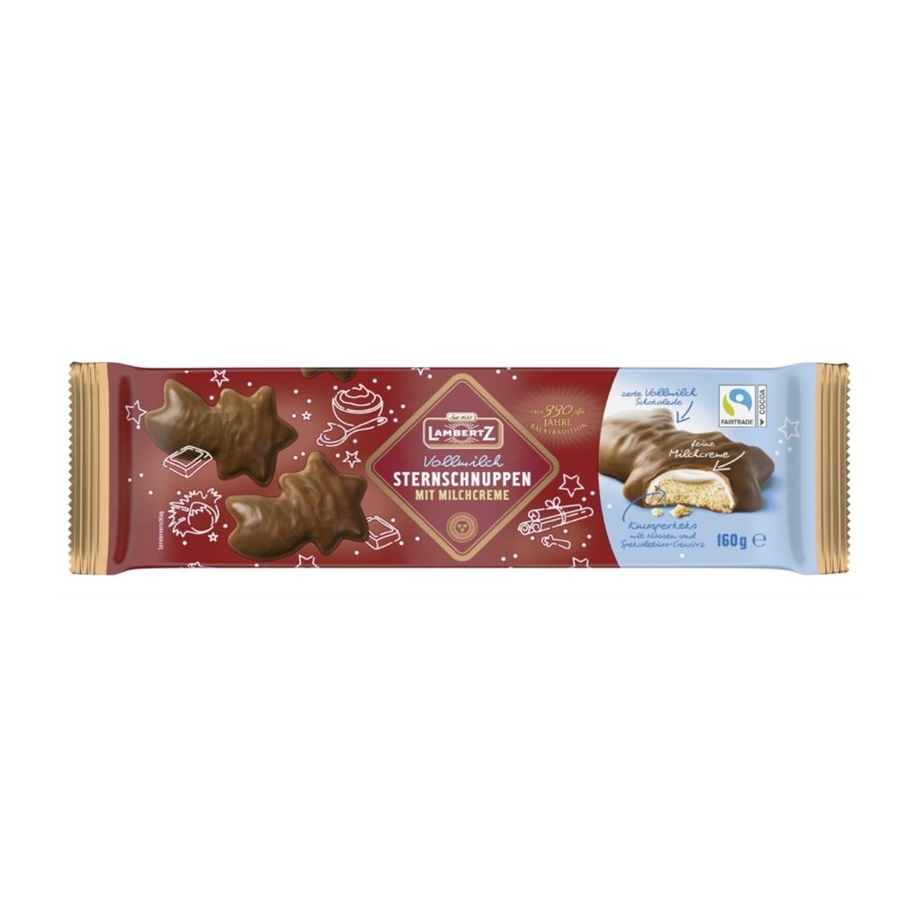 Lambertz Chocolate-Covered Star Cookies 1