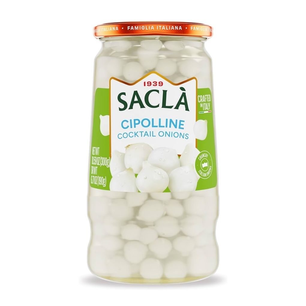 Sacla talian Cocktail Onions in Wine Vinegar 1