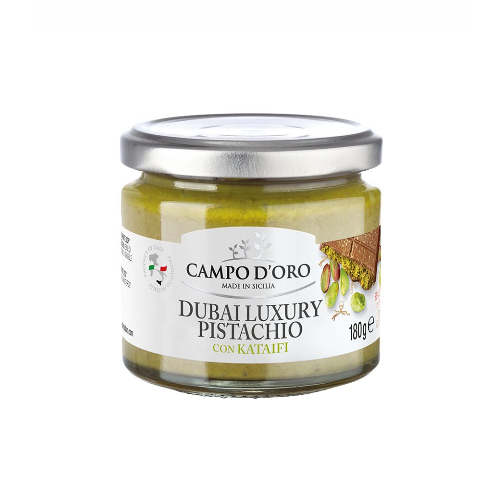 Campo d'Oro Dubai Luxury Pistachio Spread w/ Kataifi 1