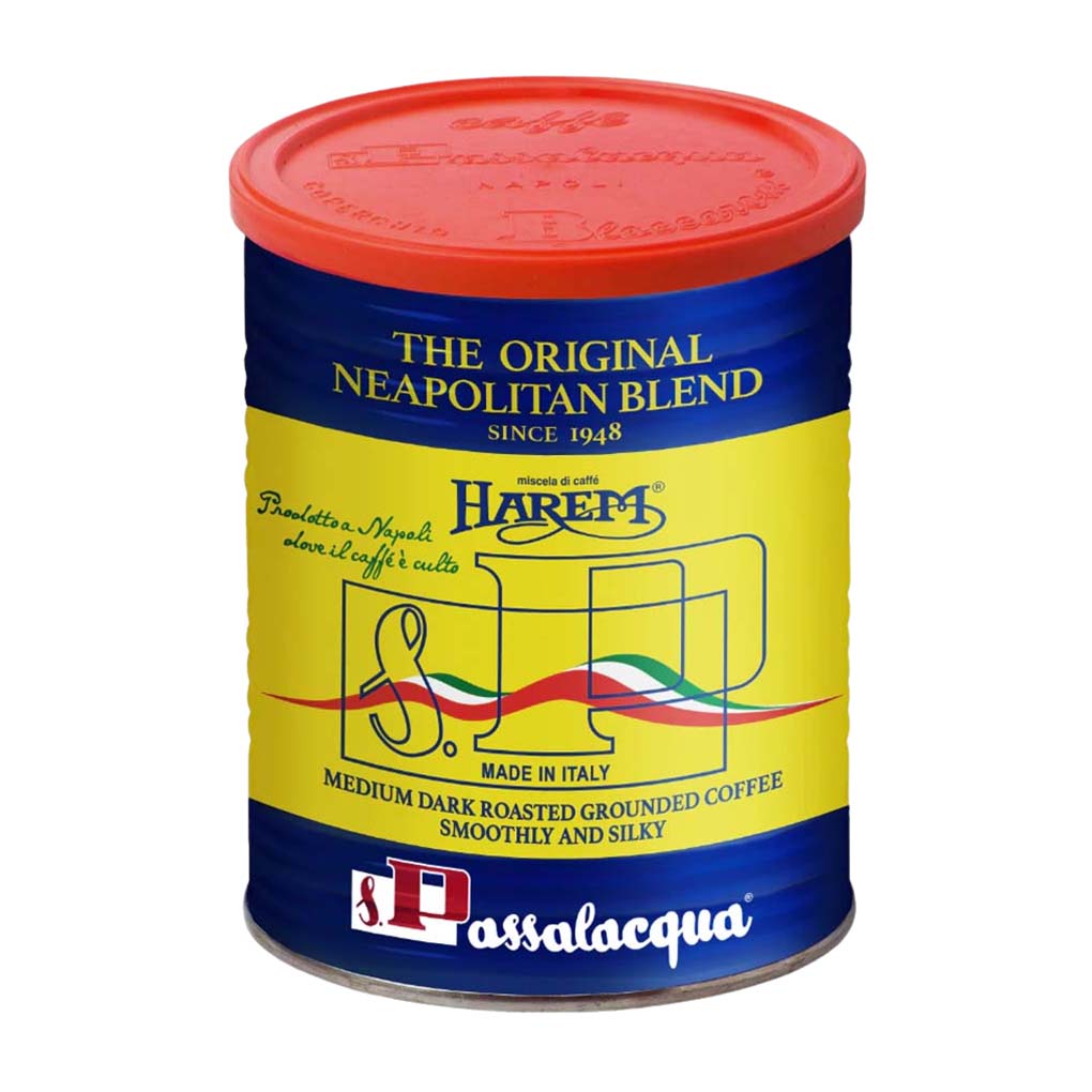 Passalacqua Harem 100% Arabica Artisanal Neapolitan Ground Coffee 1
