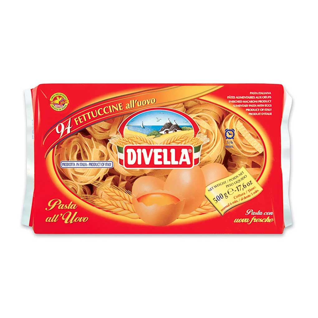 Divella Italian Egg Fettuccine Pasta 1