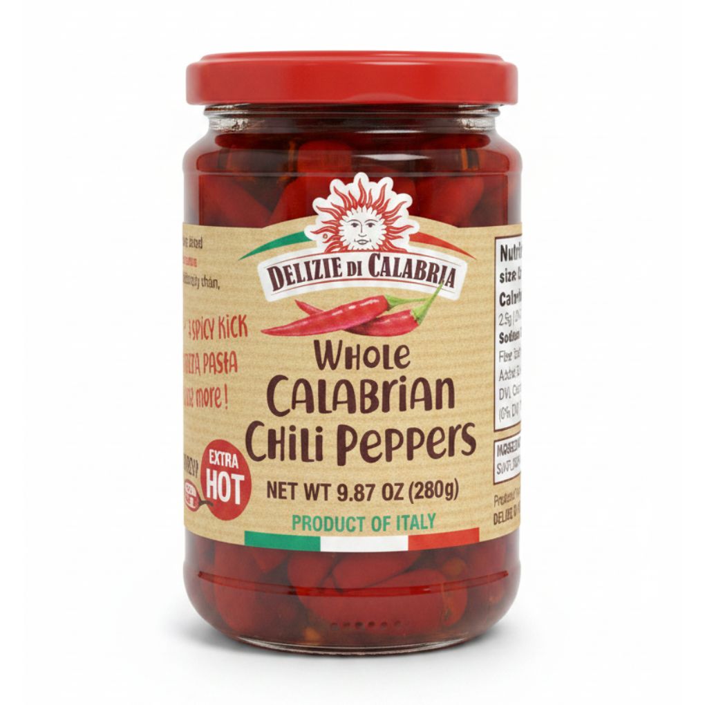 Delizie Di Calabria Whole Calabrian Chili Peppers 1
