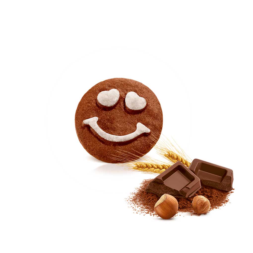 Balocco Faccine Chocolate & Hazelnut Biscuits 2