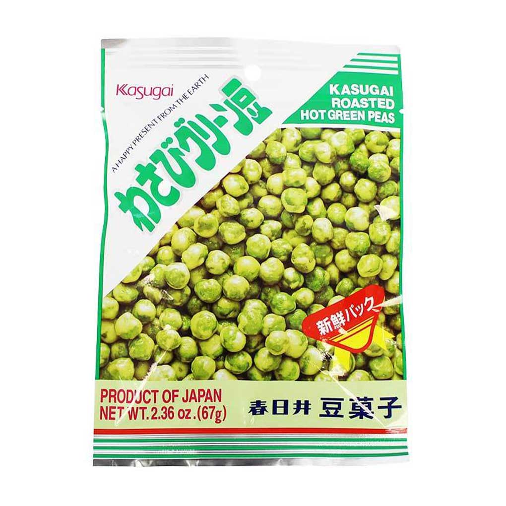 Kasugai Japanese Roasted Wasabi Green Peas 1
