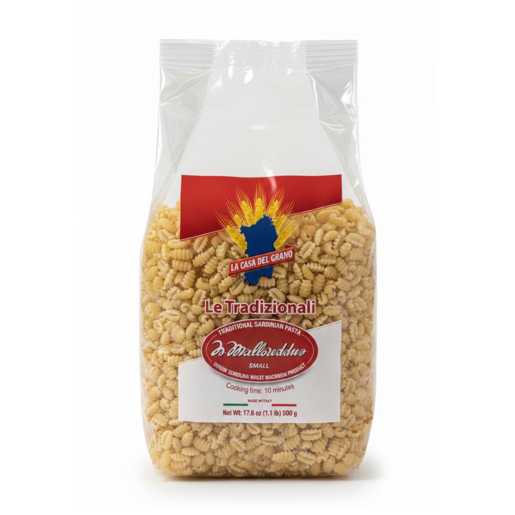 La Casa Del Grano Malloreddus Ridged Sardinian Pasta, Small 1