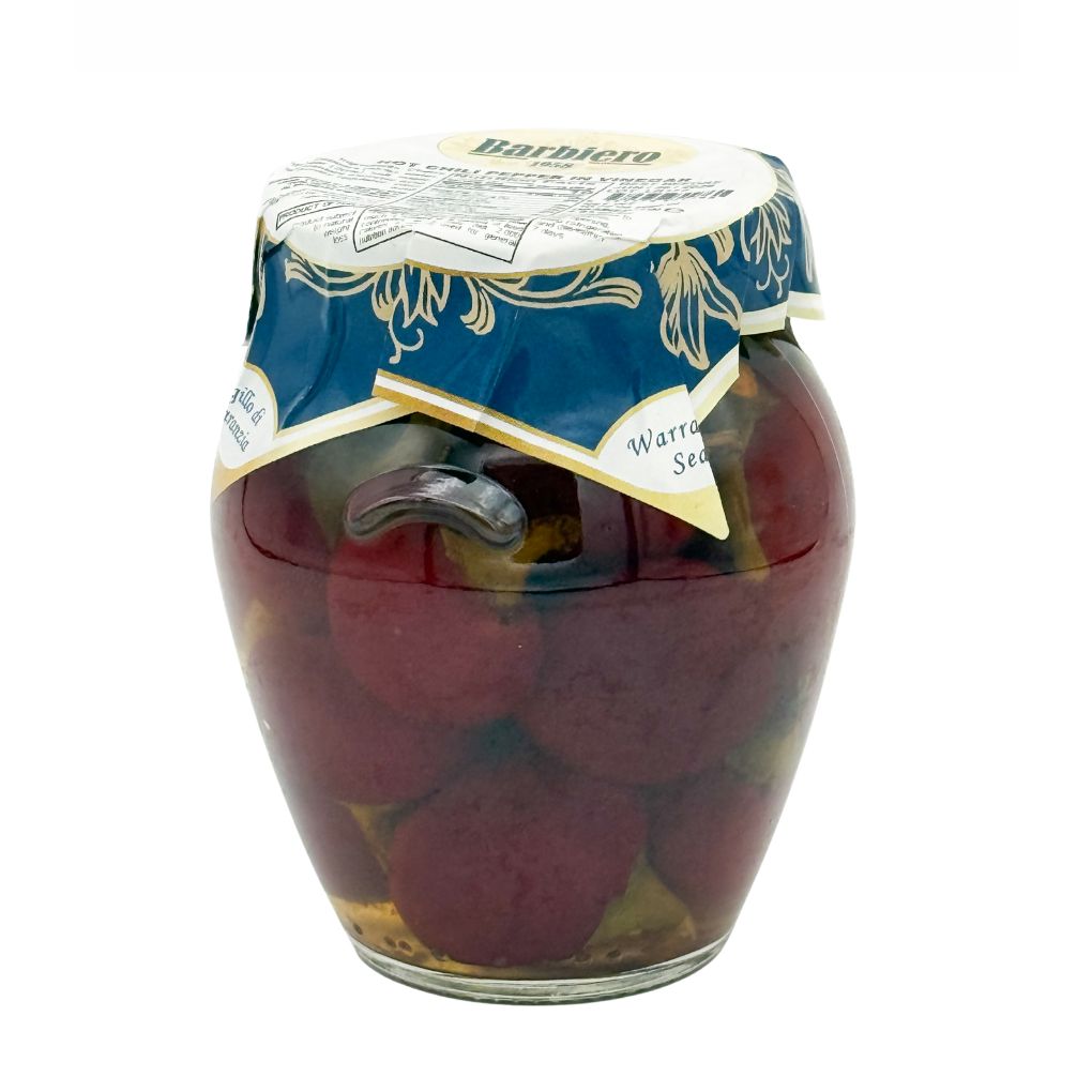 Barbiero Italian Hot Chili Peppers in Vinegar 1