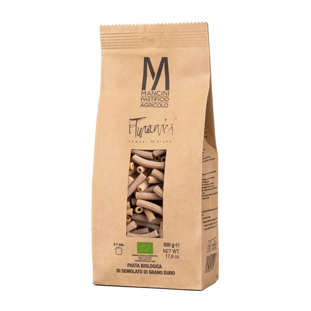 Mancini Organic Ancient Grain Sedani Pasta 1