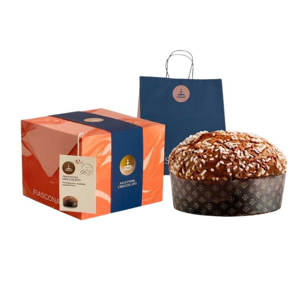 Fiasconaro Preorder: Panettone Cioccolato with Chocolate Chips & Sugar Glaze 1